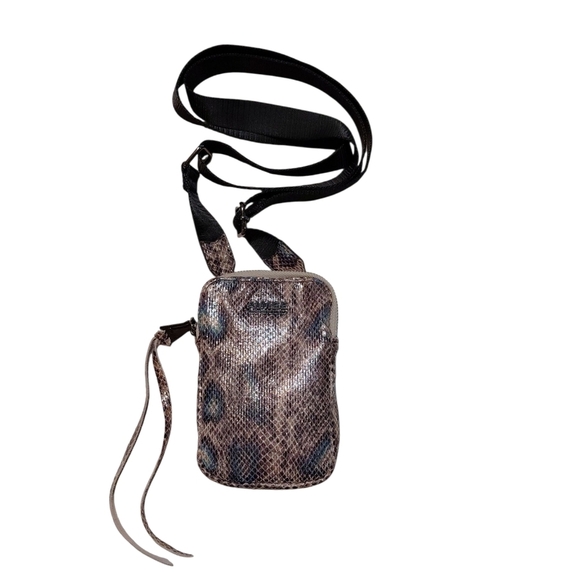 Aimee Kestenberg Rainbow Mystic Snake Print Crossbody Bag - Picture 2 of 12